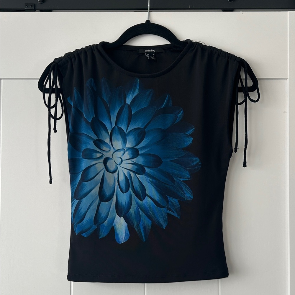 2/$15 Cap sleeve lined mesh shirt